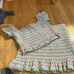 Zara set  nwot Buldle